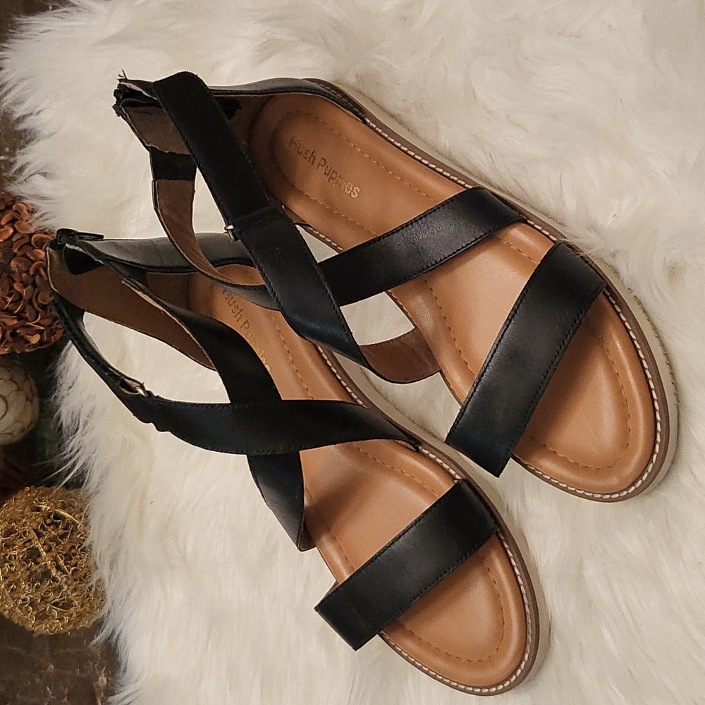 Hush Puppies sandles sz 12, great condition